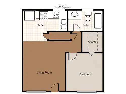 Dos Santos Apartments El Paso Floorplan 4