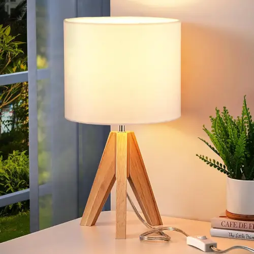 EDISHINE Small Cute Table Lamp