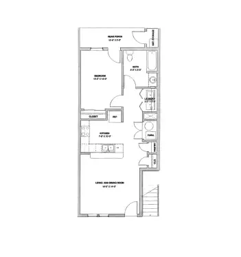 Eastside Crossings El Paso Floorplan 1