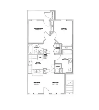 Eastside Crossings El Paso Floorplan 2