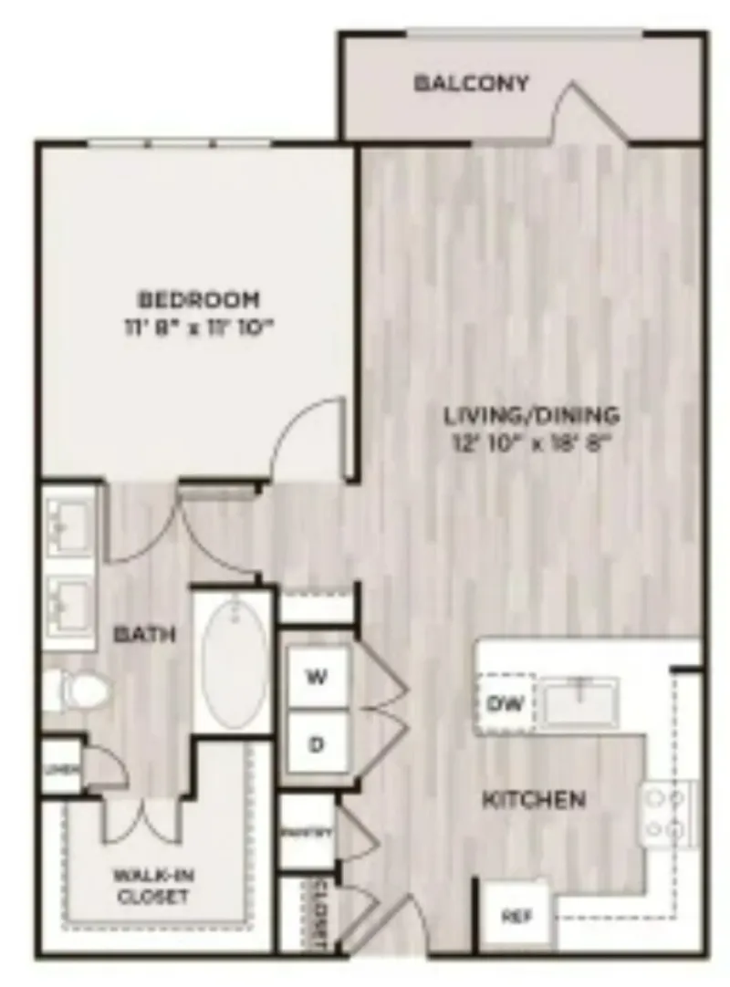 Fifty02 Westover Hills Apartments San Antonio FloorPlan 8