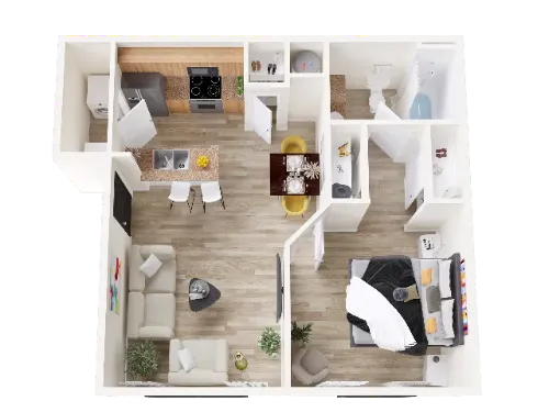 Forty649 North Hills El Paso Floorplan 1