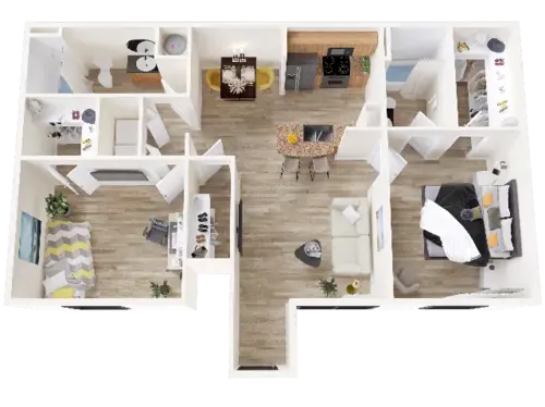 Forty649 North Hills El Paso Floorplan 4