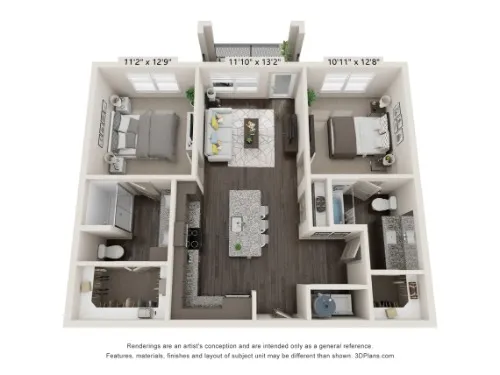 Grand at Saginaw floor plan 5