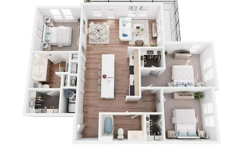 Greyson Luxury Living San Antonio Floorplan 16