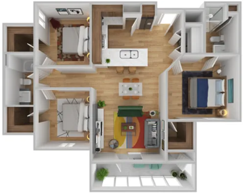Horizon Pointe Apartments floor plan 3