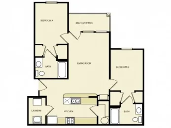 Independence Place El Paso Floorplan 2
