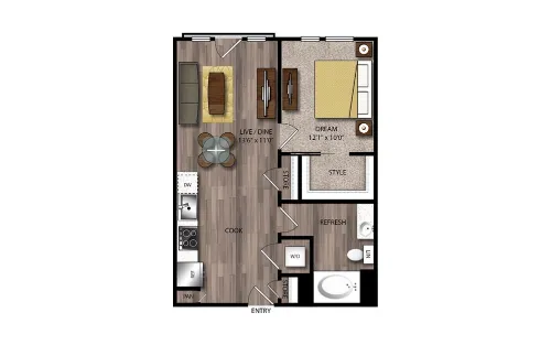 Jones and Rio San Antonio Floorplan 10