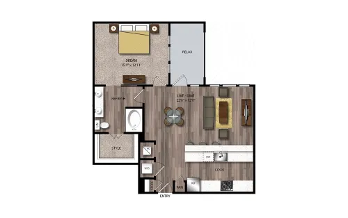 Jones and Rio San Antonio Floorplan 18