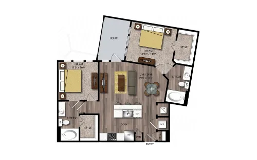 Jones and Rio San Antonio Floorplan 20