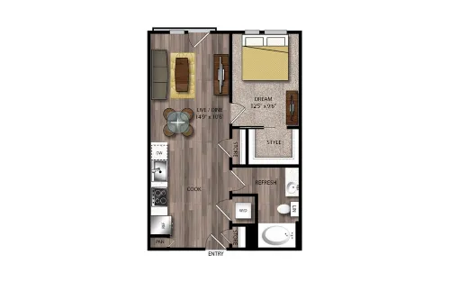 Jones and Rio San Antonio Floorplan 5