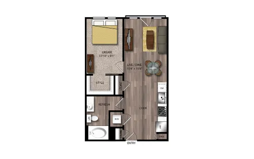 Jones and Rio San Antonio Floorplan 8