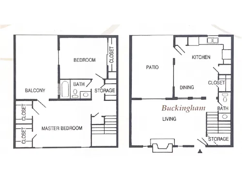 Kings Hill Apartments El Paso Floorplan 6