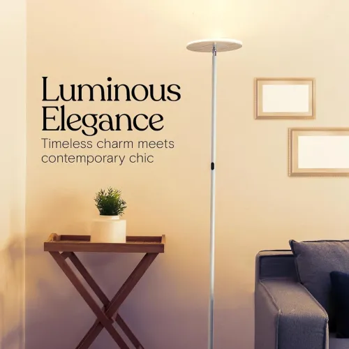 LED Torchiere Floor Lamp
