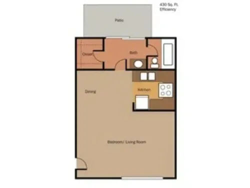 La Estancia El Paso FloorPlan 1
