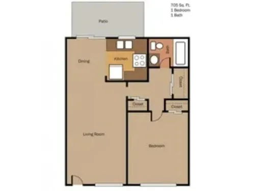La Estancia El Paso FloorPlan 2