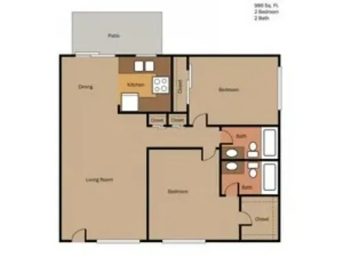 La Estancia El Paso FloorPlan 3