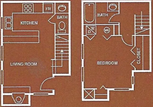 La Mesa Apartments floor plan 7