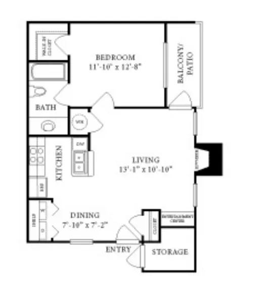 La Mirage San Antonio FloorPlan 1