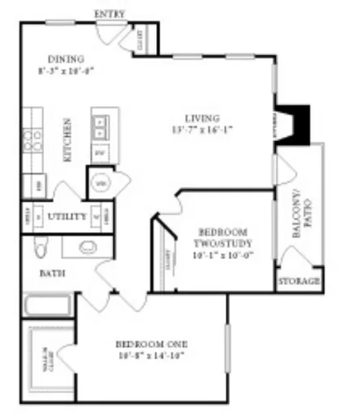 La Mirage San Antonio FloorPlan 3