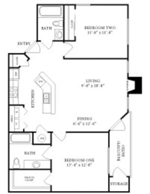 La Mirage San Antonio FloorPlan 4