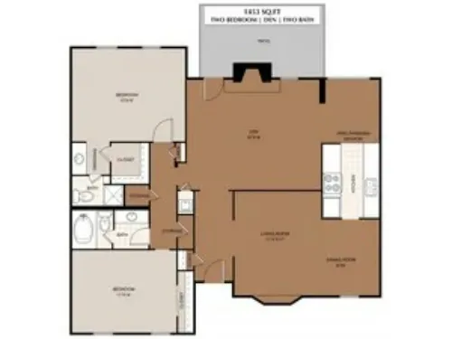 La Plaza Apartments El Paso FloorPlan 5