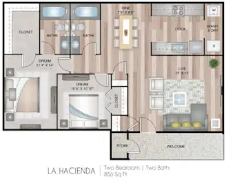 La Privada El Paso Floorplan 3