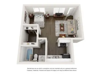 Lake Fairway El Paso Floorplan 1