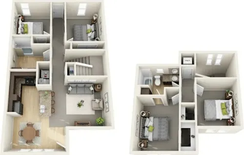 Landings at Marine Creek Fort Worth FloorPlan 5