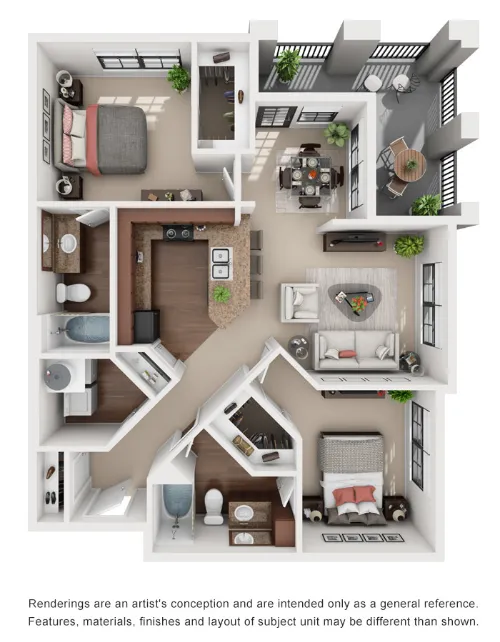 Las Mansiones at Cimarron floor plan 2