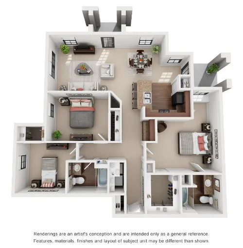 Las Mansiones at Cimarron floor plan 5