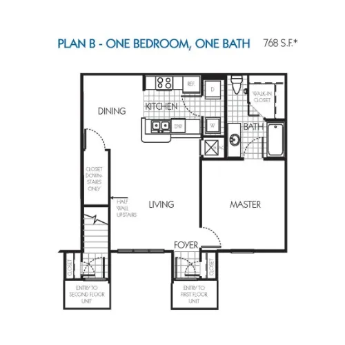 Lifestyle at Los Paseos floor plan 2