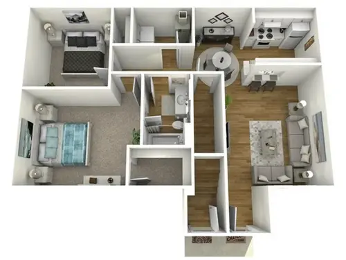 Lifestyles at Pellicano El Paso Floorplan 3