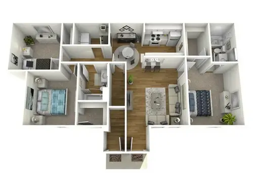 Lifestyles at Pellicano El Paso Floorplan 6