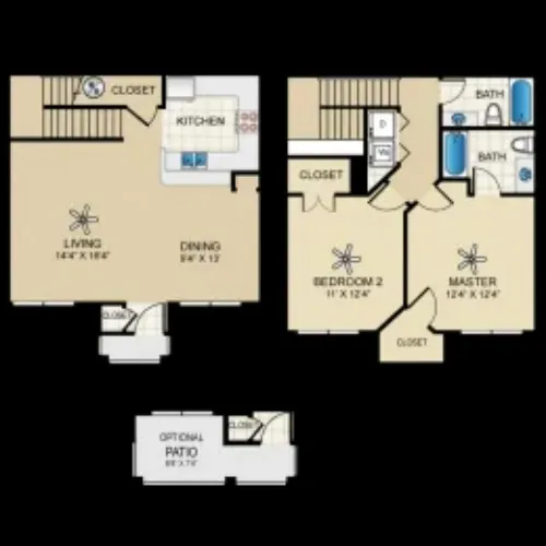 Lifestyles on the Reserve El Paso FloorPlan 6