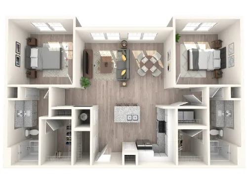 Linden at The Rim San Antonio FloorPlan 2