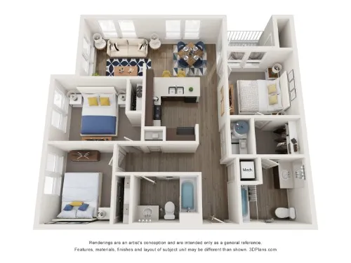 Los Arcos at Vida floor plan 5