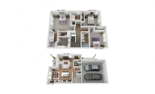 Los Cielos at Brooks San Antonio FloorPlan 4