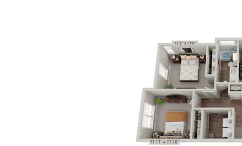 Los Cielos at Brooks San Antonio FloorPlan 6