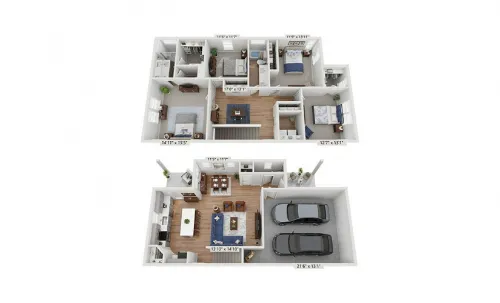 Los Cielos at Brooks San Antonio FloorPlan 7