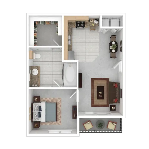 Lyra Apartments San Antonio Floorplan 3