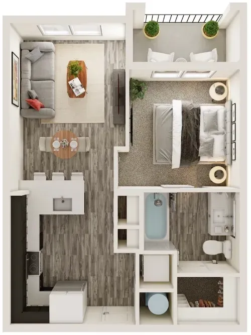 Lyric at The Merc floor plan 2