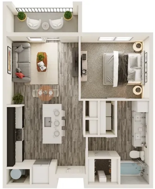 Lyric at The Merc floor plan 3