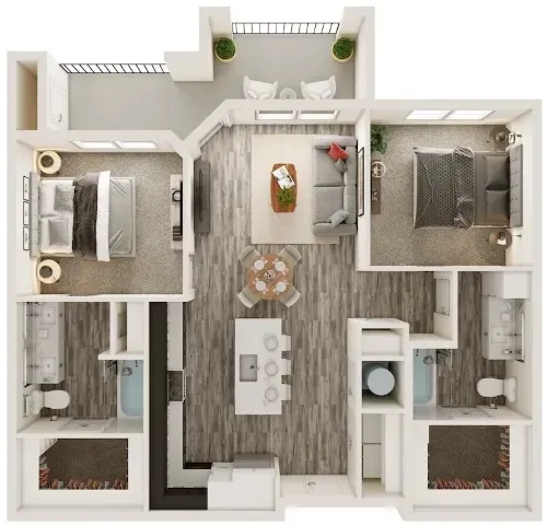 Lyric at The Merc floor plan 8