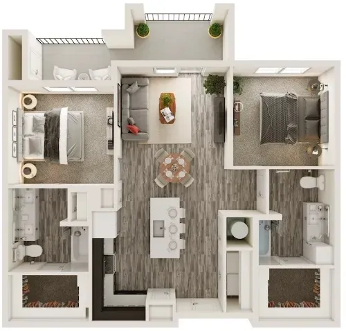 Lyric at The Merc floor plan 9