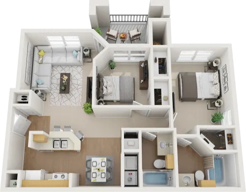 Magnolia at Village Creek floor plan 3