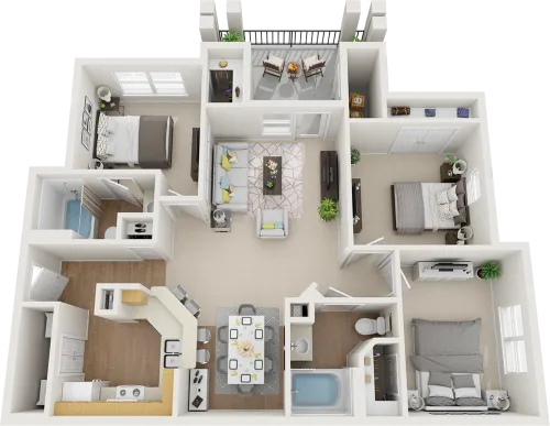 Magnolia at Village Creek floor plan 5