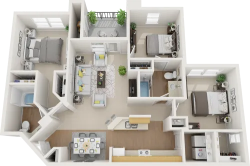 Magnolia at Village Creek floor plan 6