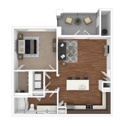 Marquis on Evans San Antonio Floorplan 1