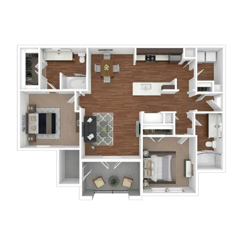 Marquis on Evans San Antonio Floorplan 6